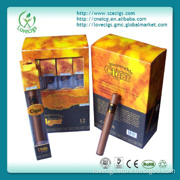 2400 puffs  e cigar with authentic taste